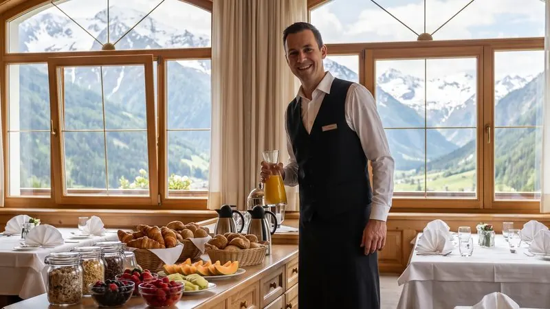 Super tringelty pre dvoch čašníkov à la carte
