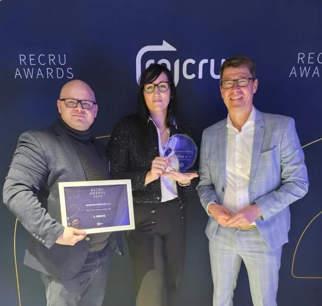 RECRU Awards 2024 – odovzdávanie ocenenia